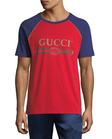 gucci shirt red|gucci symbol t shirt.